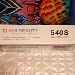 Koi Beauty 540S Titanium Microneedles Dermatoller Sz 0.5. NIB